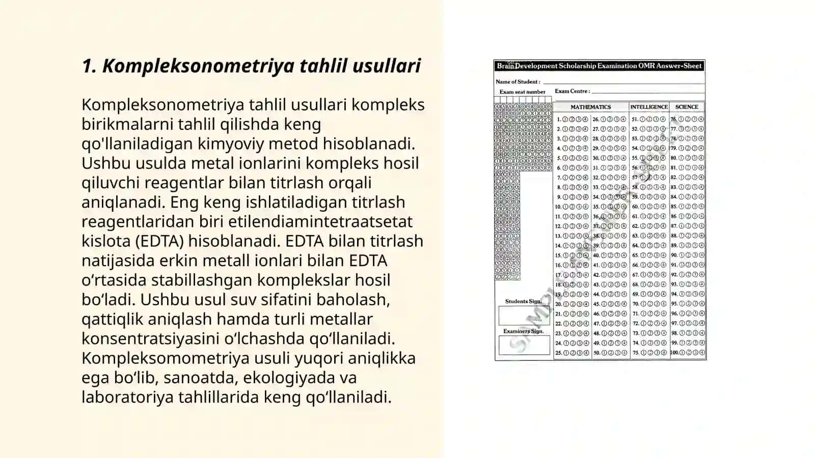 Kompleksonometriyaning analizda ishlatilishi 3