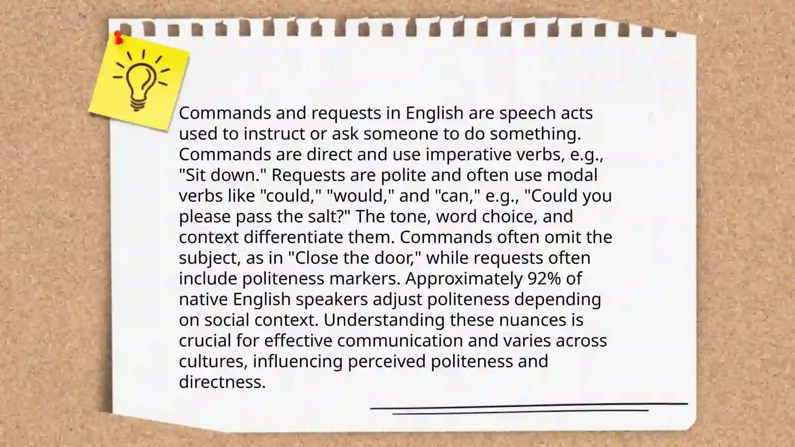 Commands and Requests in English 3