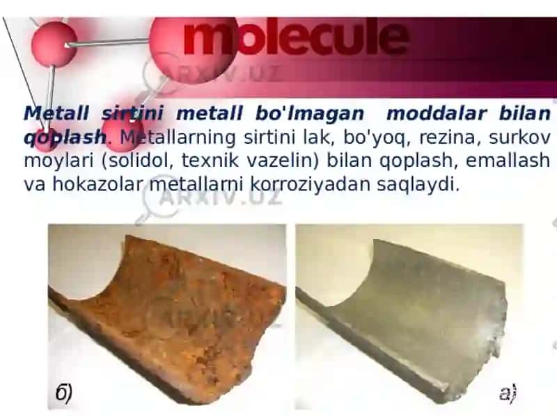 Metallarning korroziyadan saqlanishi 3