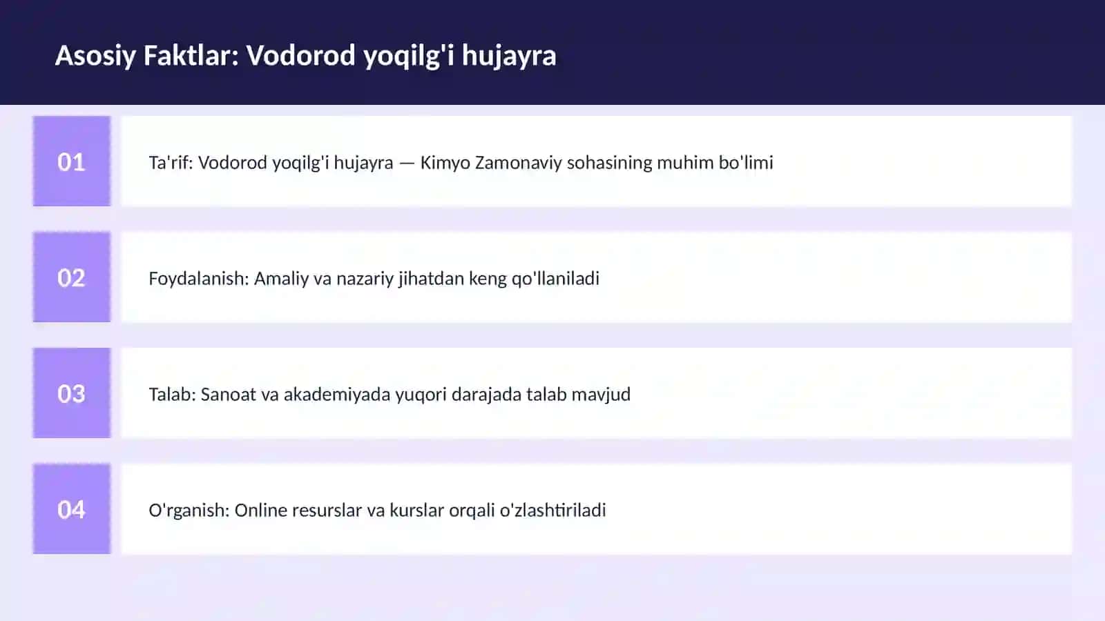 Vodorod yoqilg'i hujayra 3