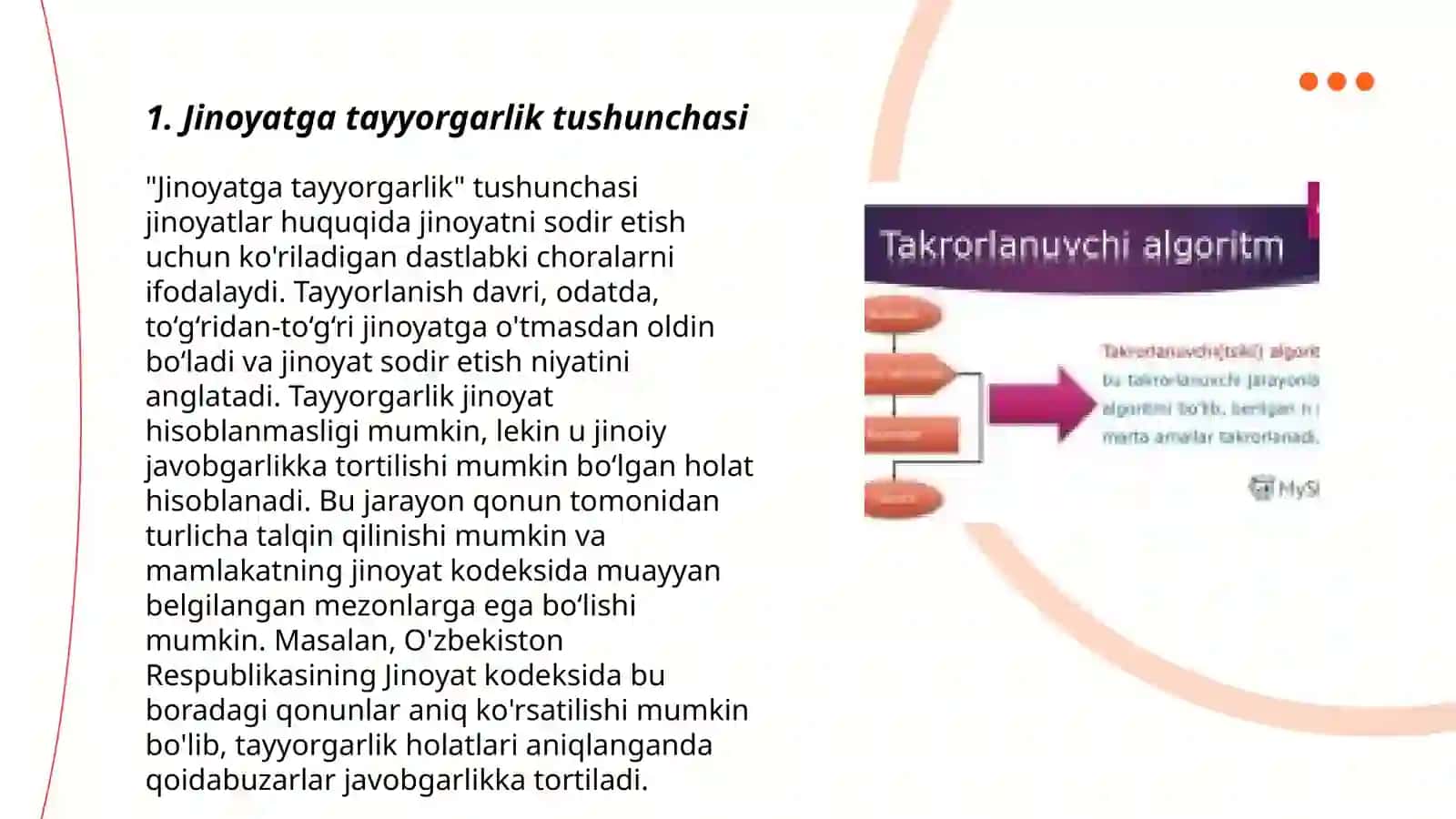 Jinoyatga tayorgarlik ko‘rish tushunchasi 3