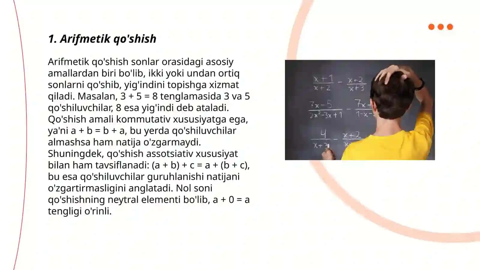 Aqli zaif bolalar uchun matematik sonlar 3