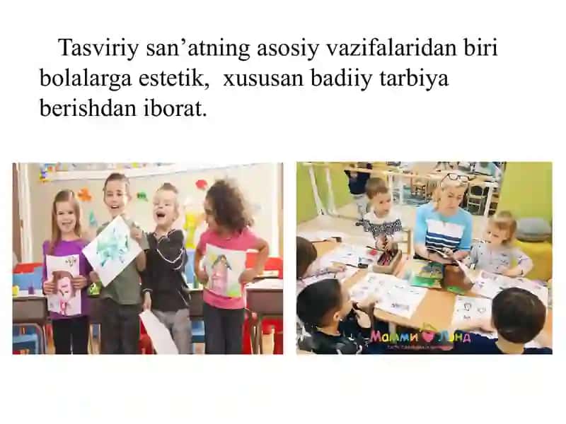 Tasviriy qobiliyatlarni rivojlantirish bosqichlari 3