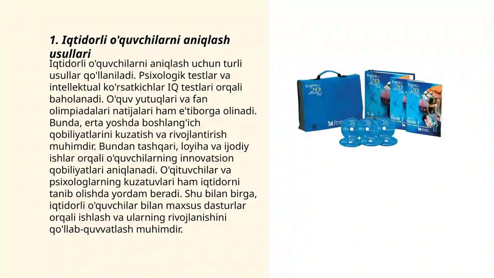 Boshlang'ich sinfda matematikadan iqtidorli o'quvchilar bilan ishlash 3