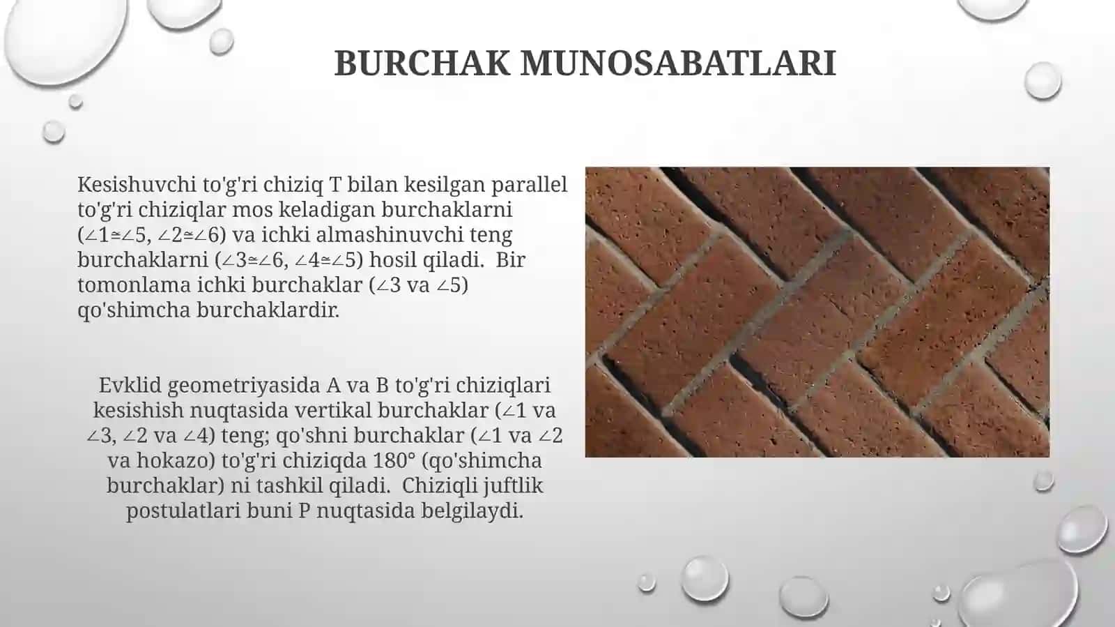 Burchaklar 3