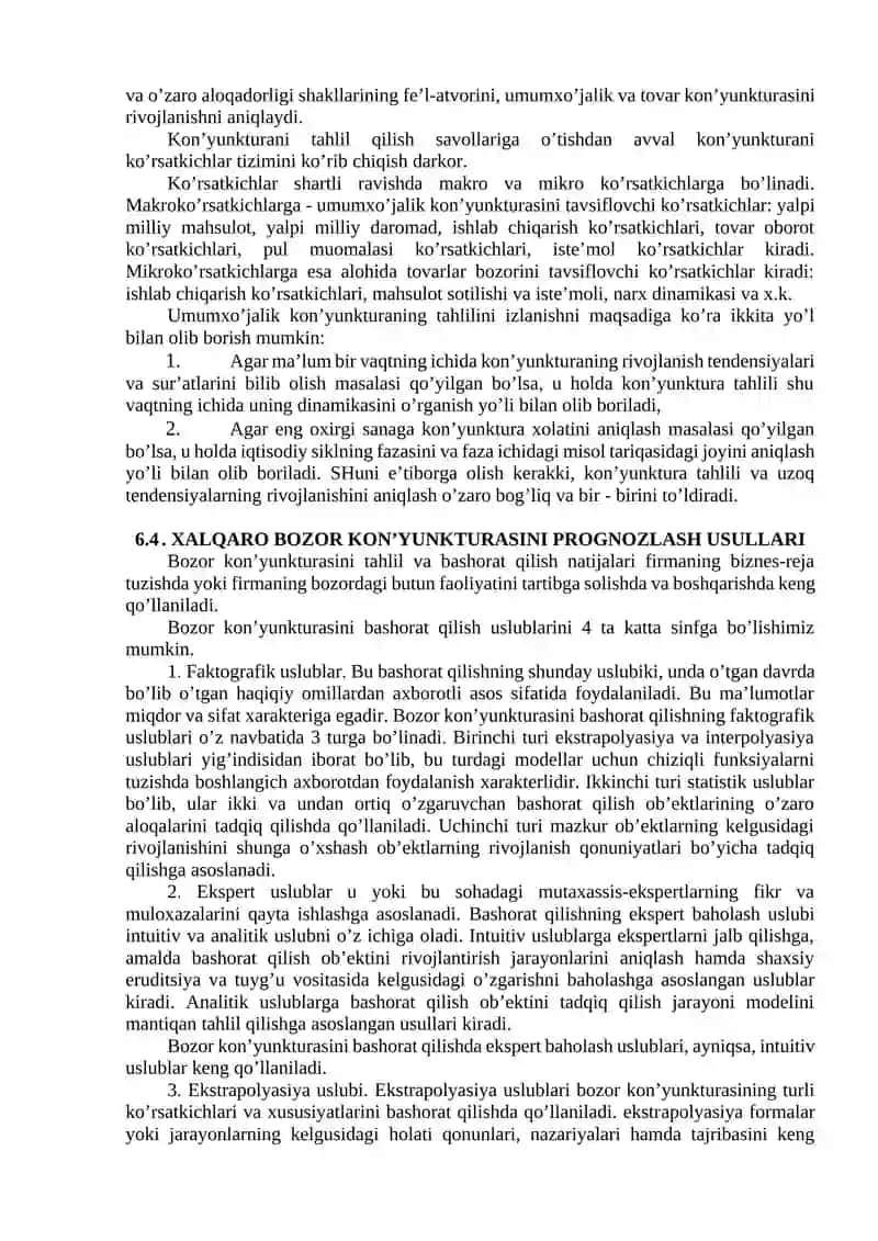 Xalqaro marketingning tahliliy funksiyasi 3