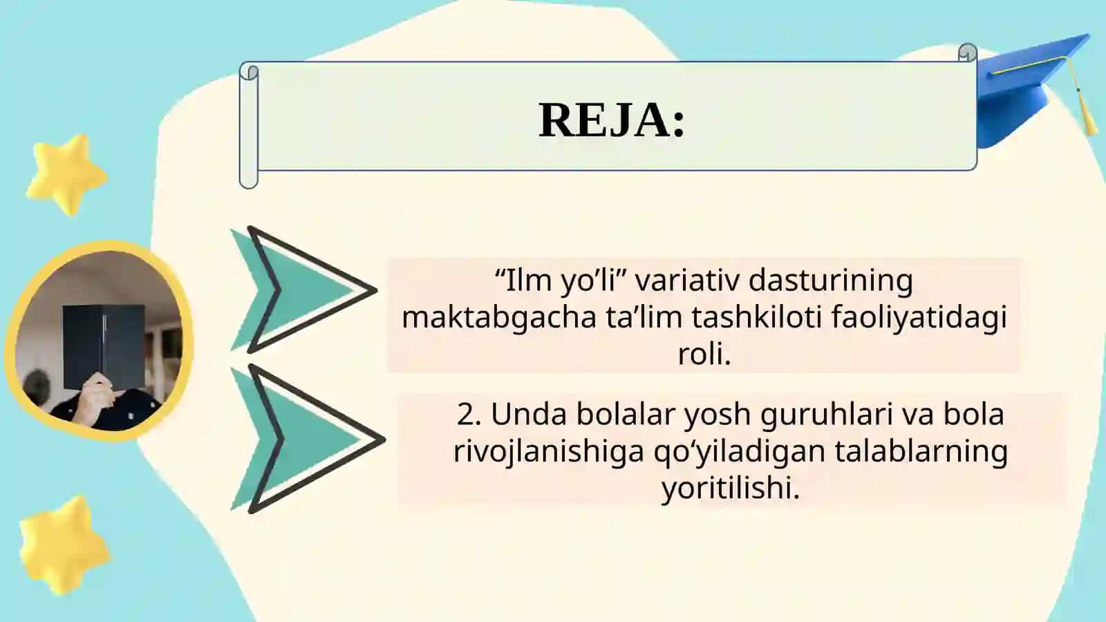 Ilm yo'li variativ dasturi 3