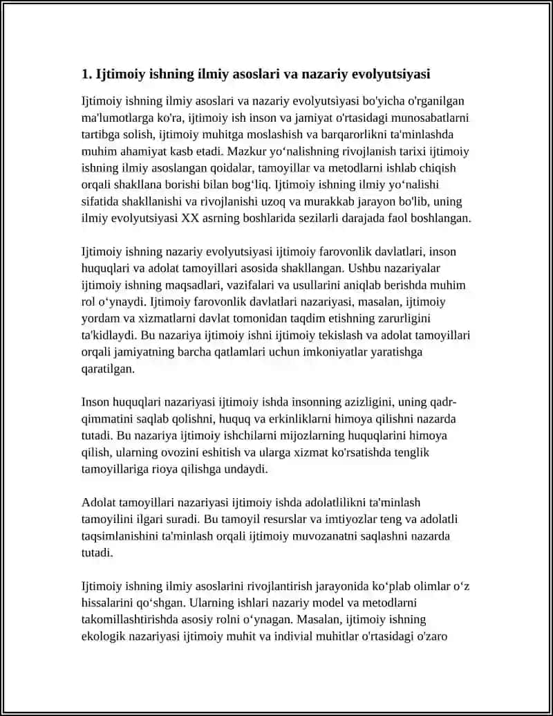IJTIMOIY ISHNING ILMIY YONALISH SIFATIDA SHAKLLANISHI VA RIVOJLANISH 3