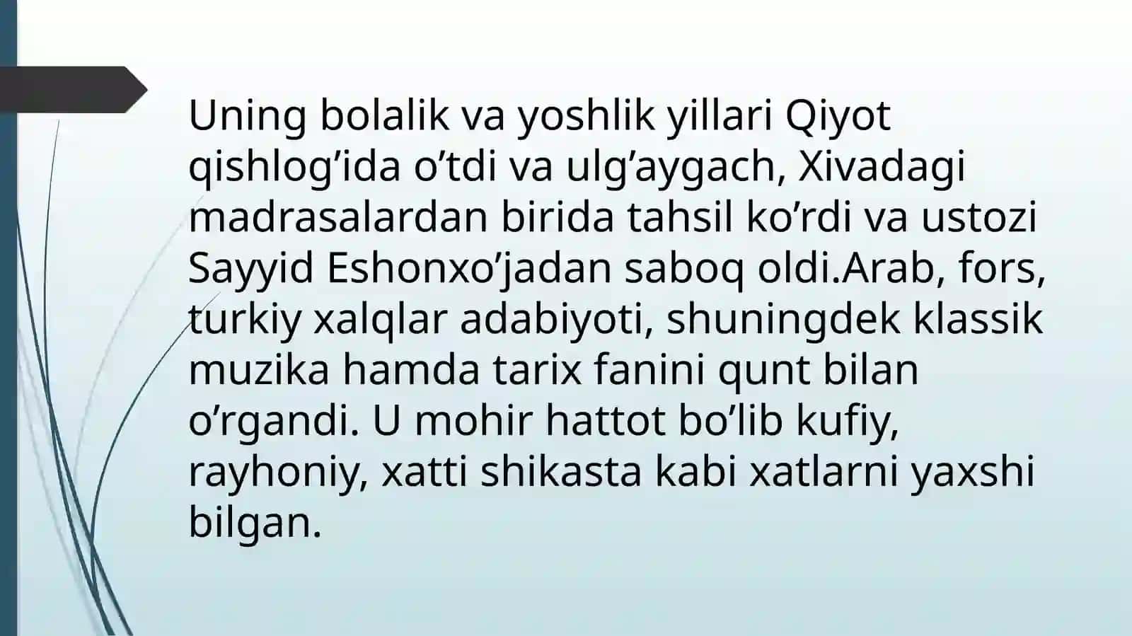 Munis Xorazmiyning "Savodi taʼlim" asarining didaktik ahamiyati 3