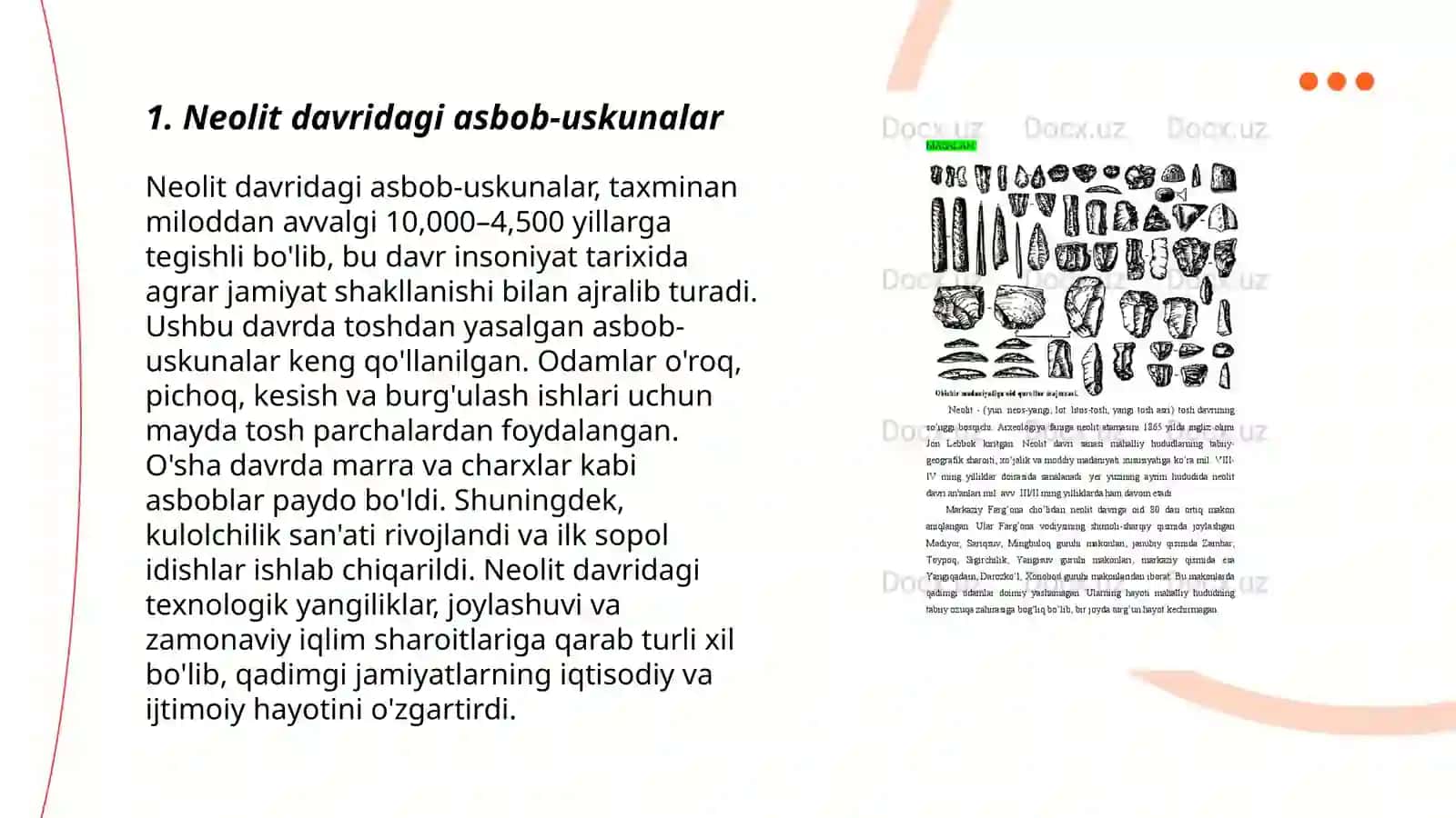 Neolit davri yodgorliklari 3