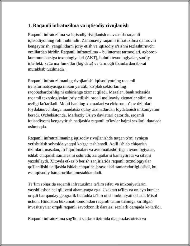 Raqamli infratuzilma va iqtisodiy rivojlanish 3