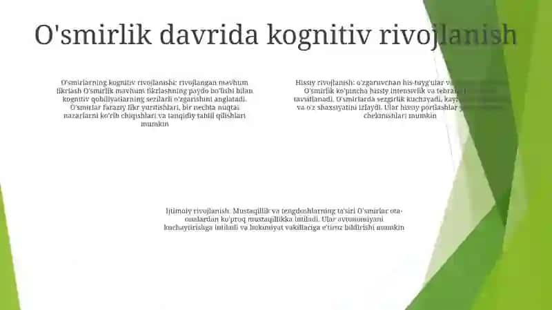O'Smirlik Davrida Intellektual Va Emotsional Rivojlanish Xususiyatlari 3