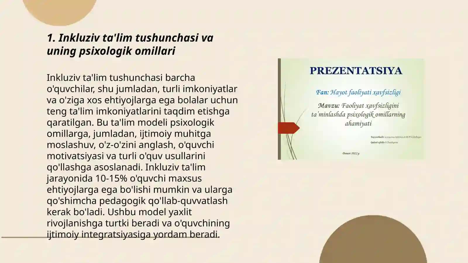 Mahsus inklyuziv ta’limda imkoniyati chaklangan bolalarga ta’lim berishda psixologik omillarning roli 3