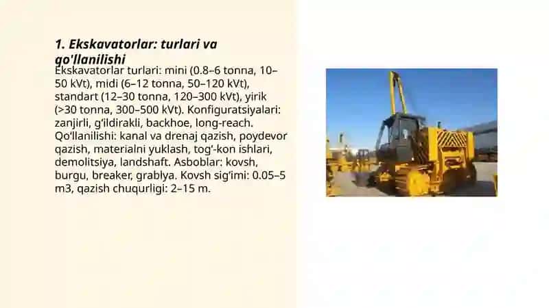 Ekskavatorlar 3