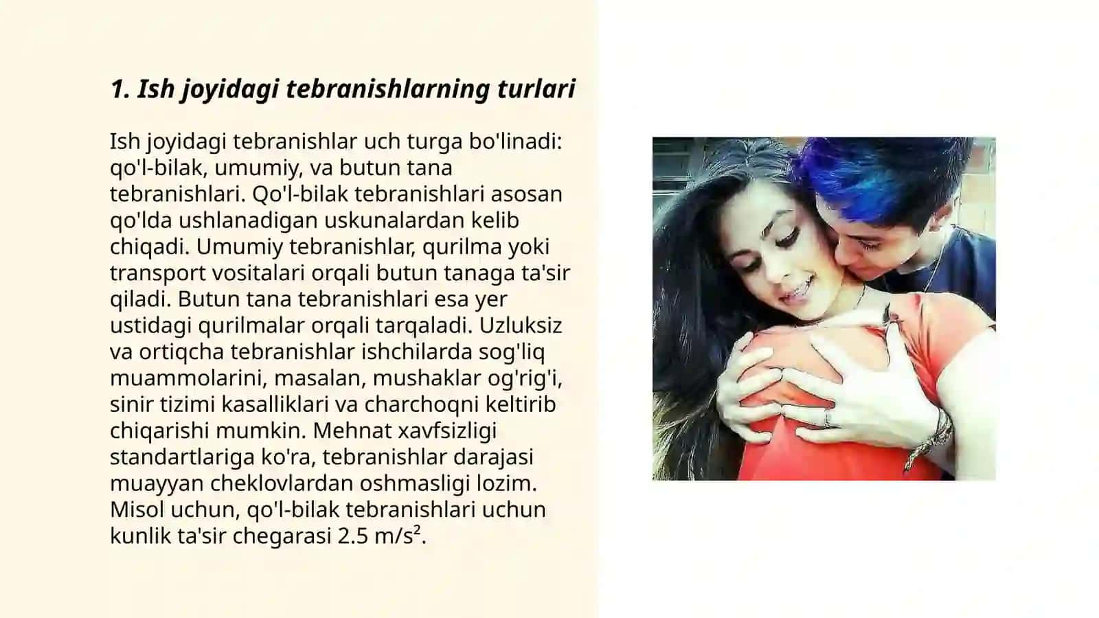 Ish joyida tebranishlarni oʻlchash hamda nazorat qilish 3