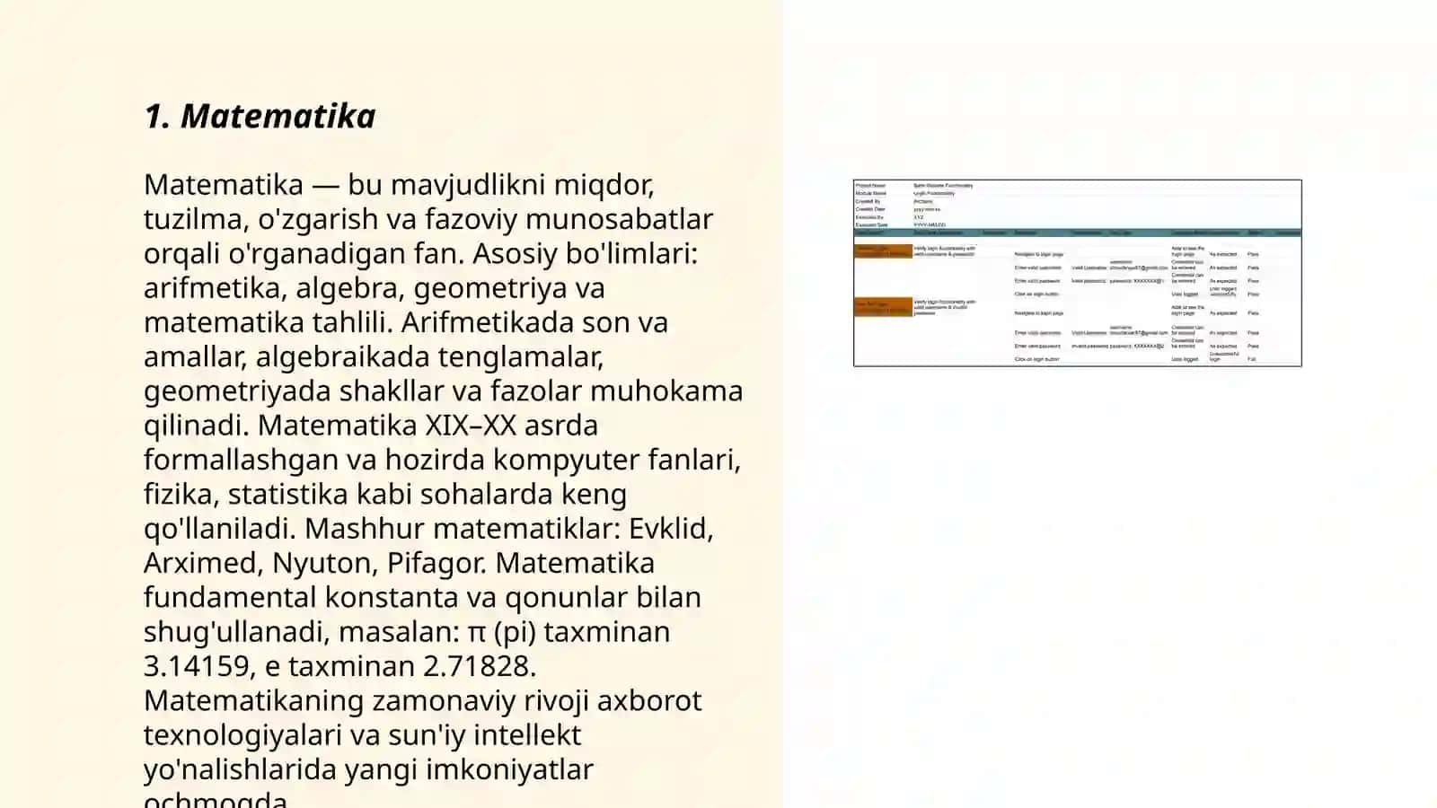 Matematika 3