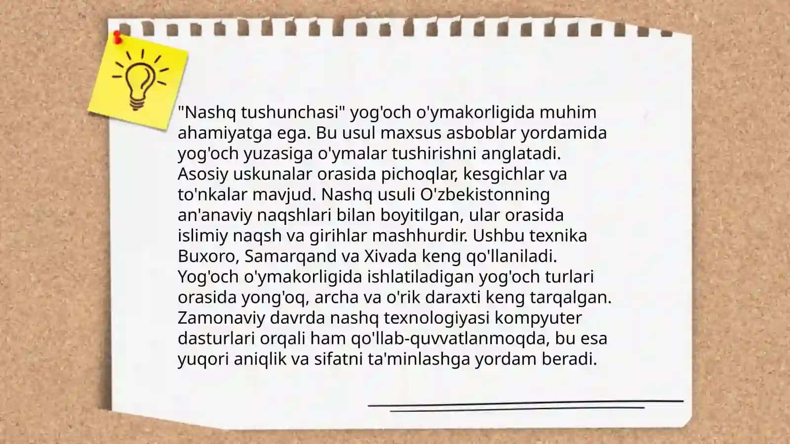 Nashqlar turlari va ularning tahlili 3