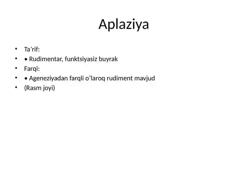 Buyrak tug'ma nuqsonlari 3