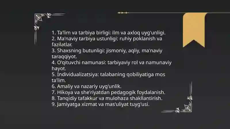 Abdurahmon Jomiyning pedagogik qarashlari 3