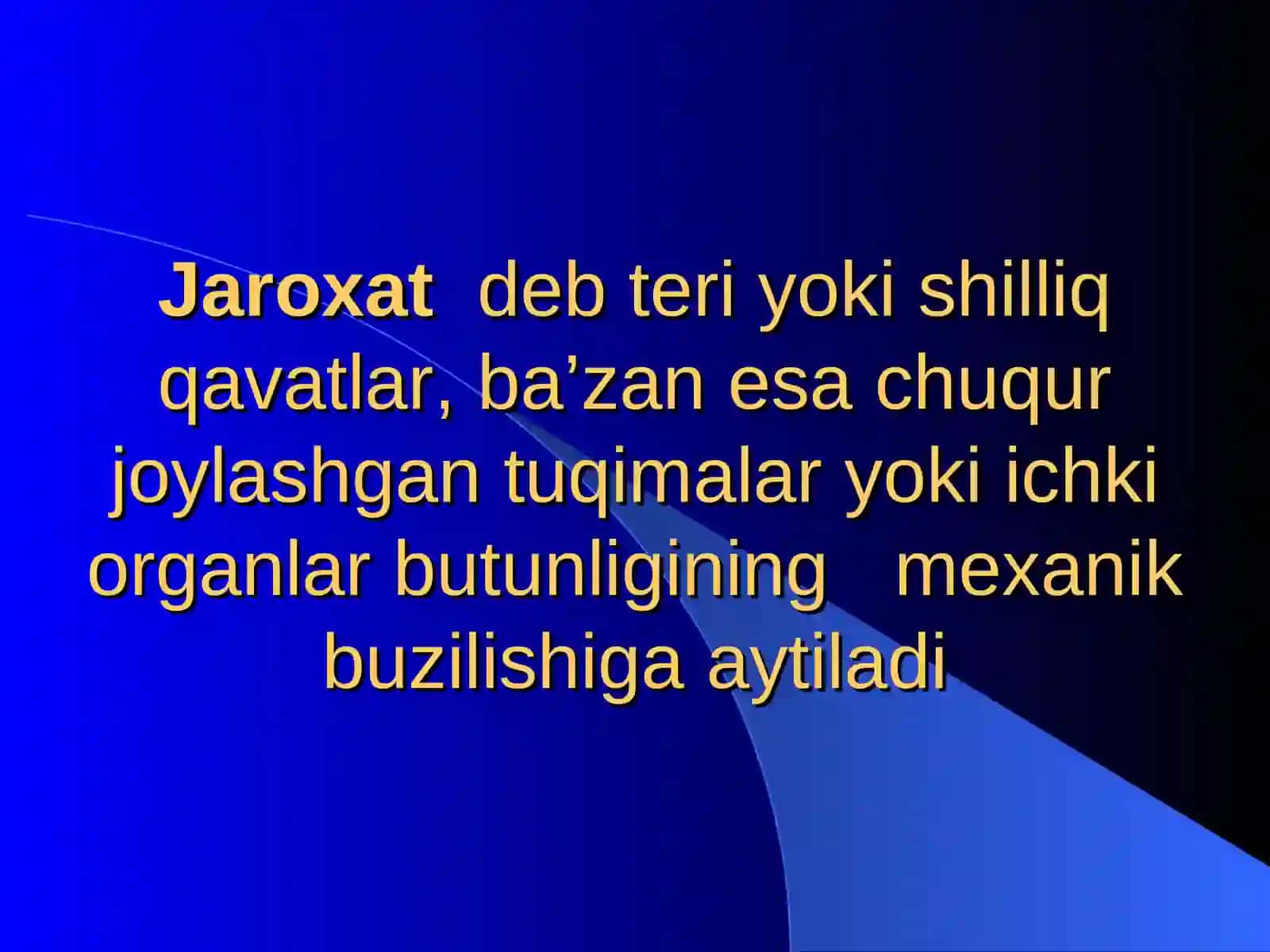 Toshkent Tibbiyot Akademiyasi 2-son umumiy xirurgiya kafedrasi 3