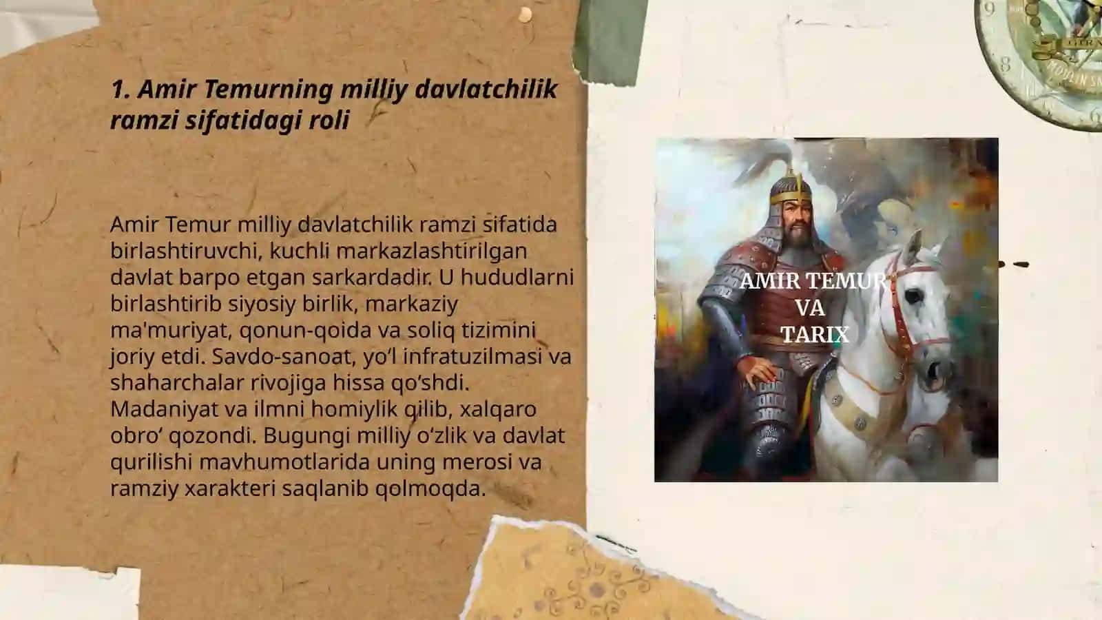 Amir Temur-milliy davlatchilik va adolat ramzi 3