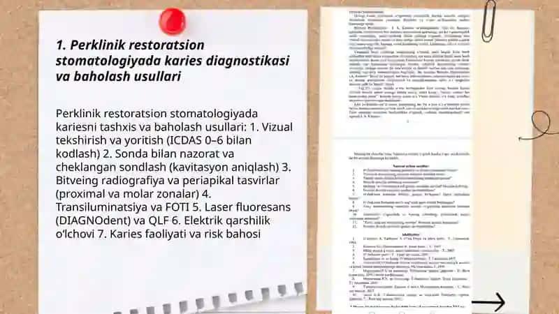 Perklinik Restavratsion stamatalogiya 3