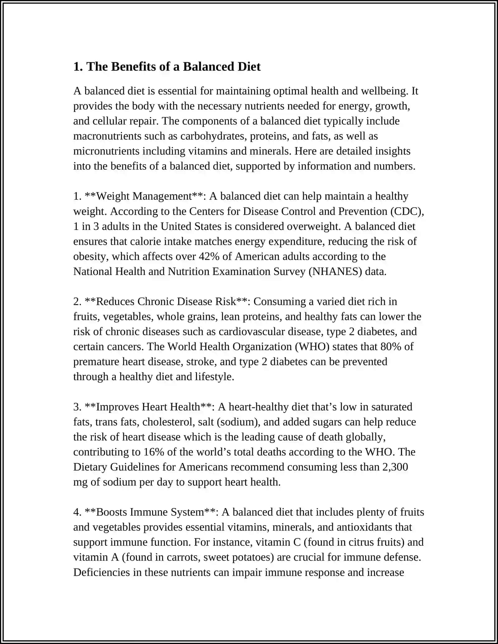 HEALTHY EATING 3