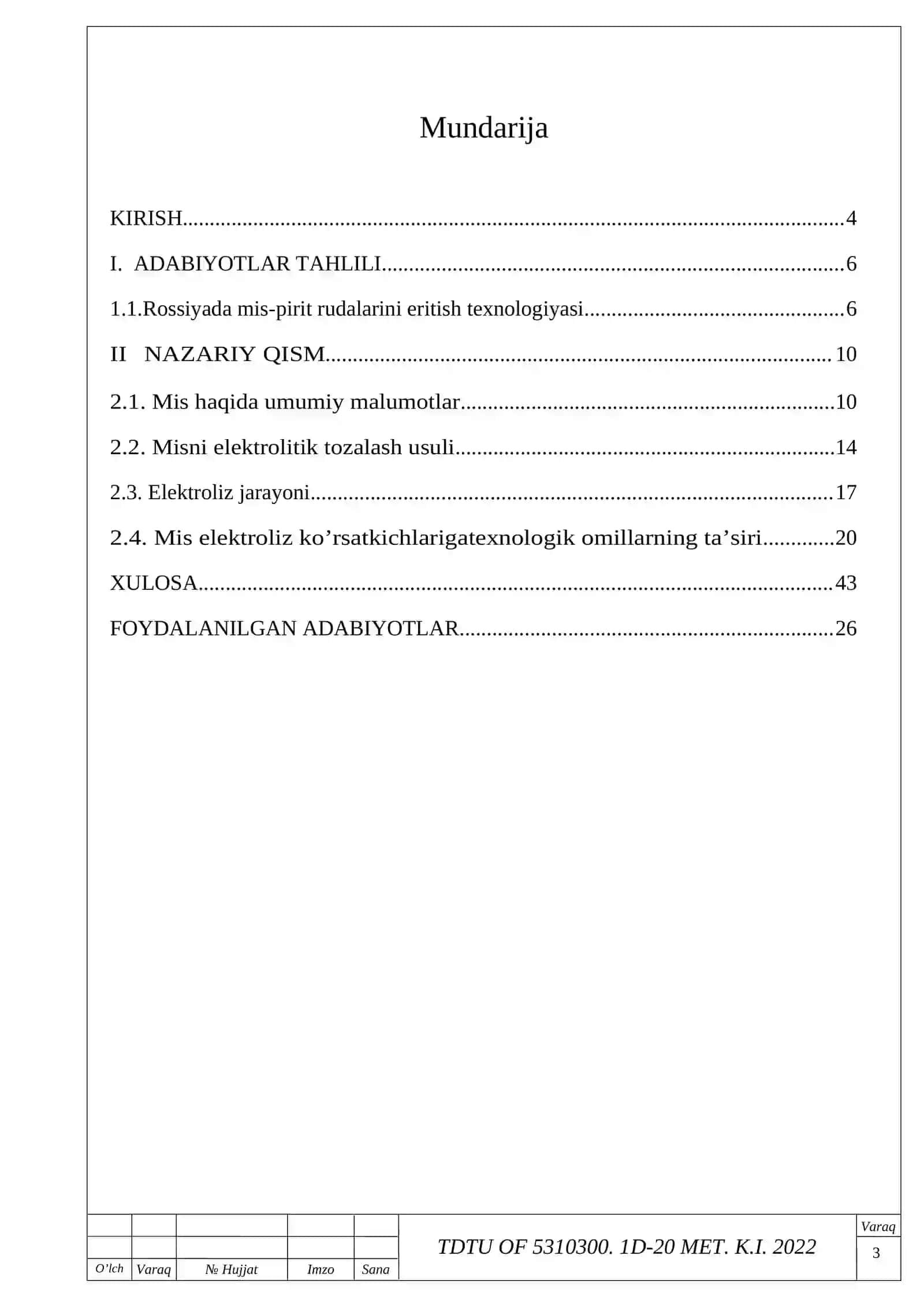 Mis-pirit rudalarini eritish texnologiyasi 3