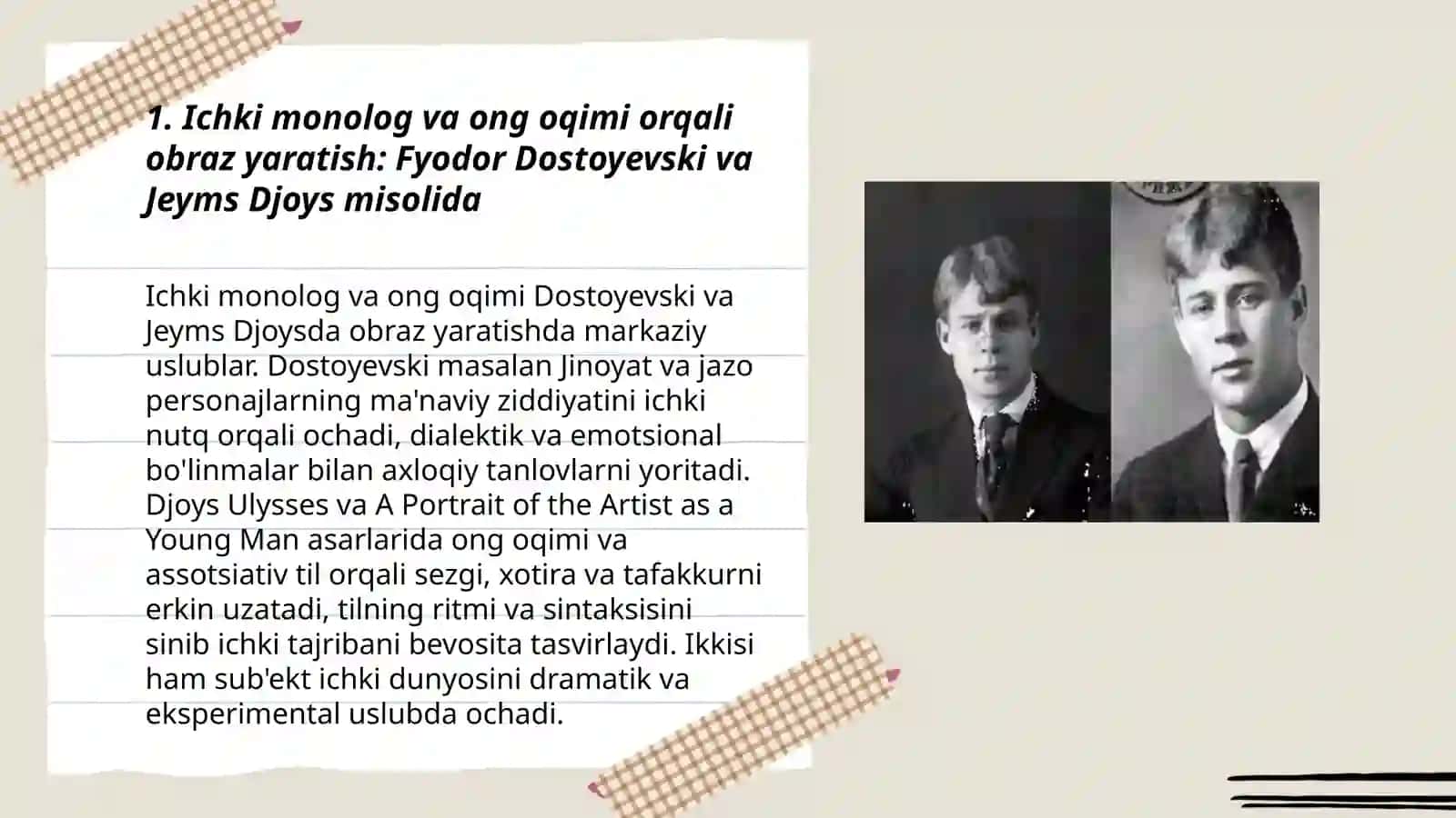 Obraz yaratish yoʻllari (jahon adiblari asarlari misolida) 3