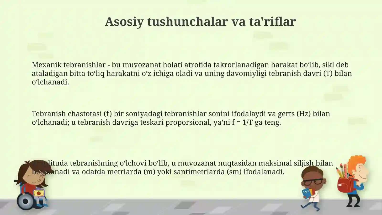 Mexanik tebranishlar 3