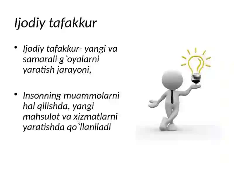 Ijodiy tafakkurni rivojlantirish usullari 3