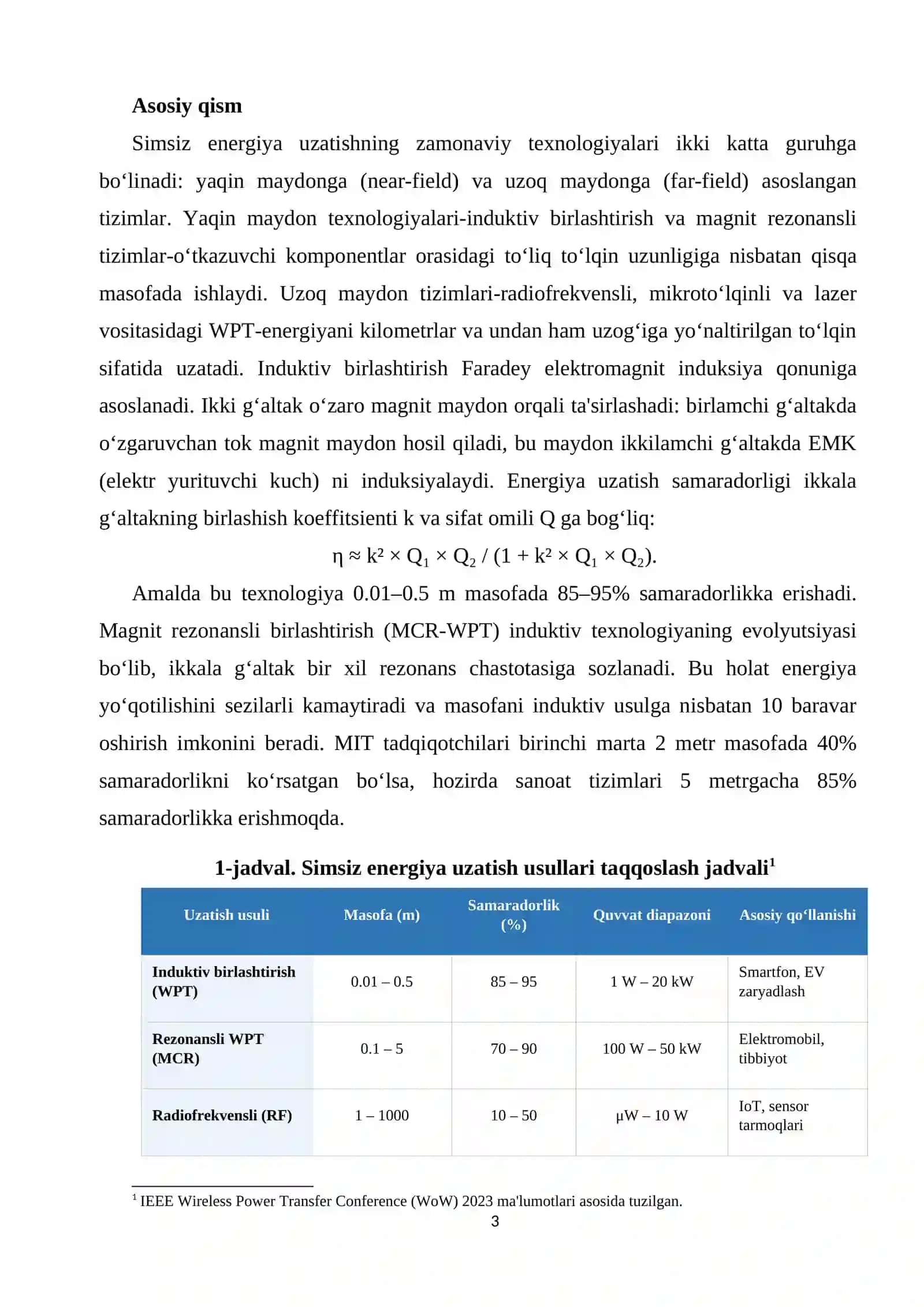 Simsiz energiya uzatish 3