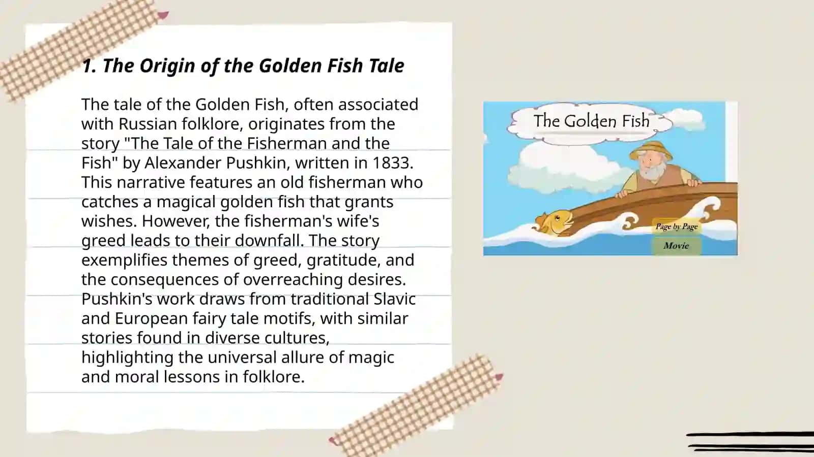 The golden fish 3