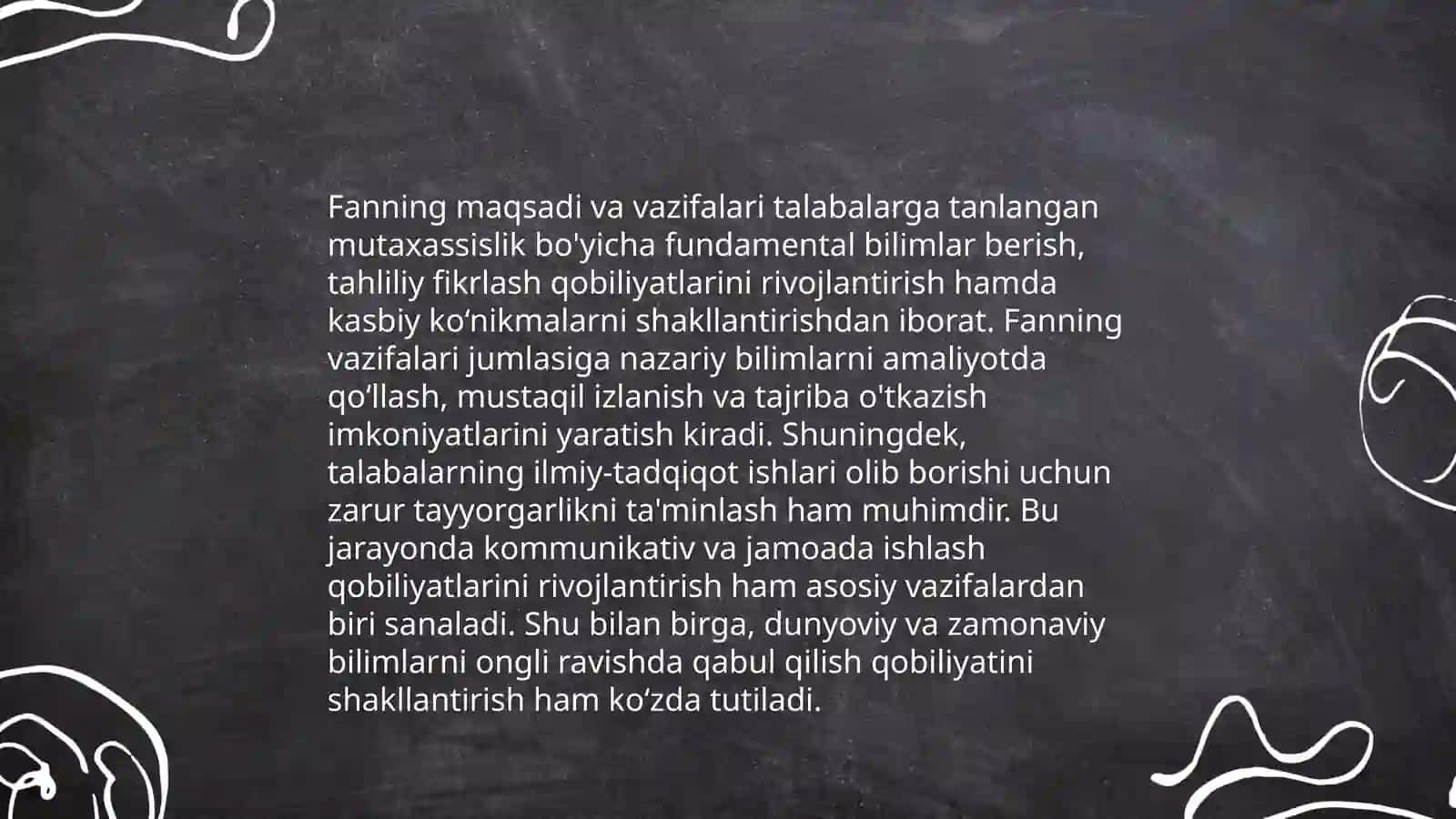 Fanning taqvim rejasini oʻrganish (1-2-3-4-sinflar uchun) 3