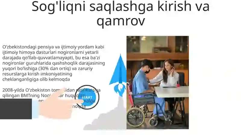 Oʻzbekistonda jismoniy va ruhiy nuqsoni bo'lgan insonlarni ijtimoiy himoyasi 3
