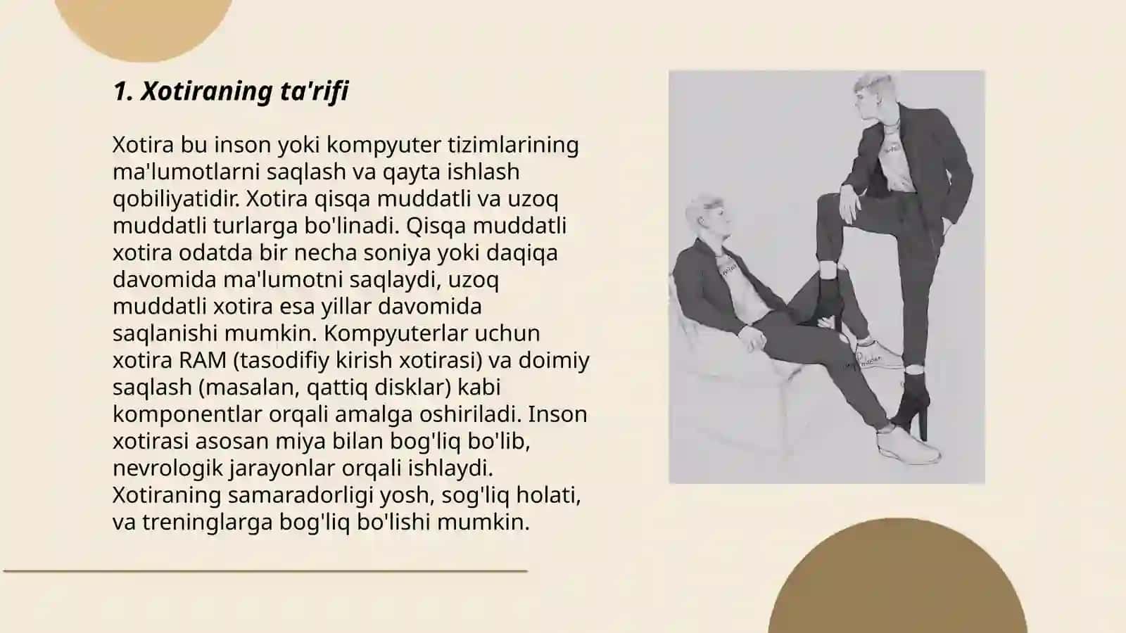 Xotira haqida tushuncha va uning nerv-fiziologik asosi 3