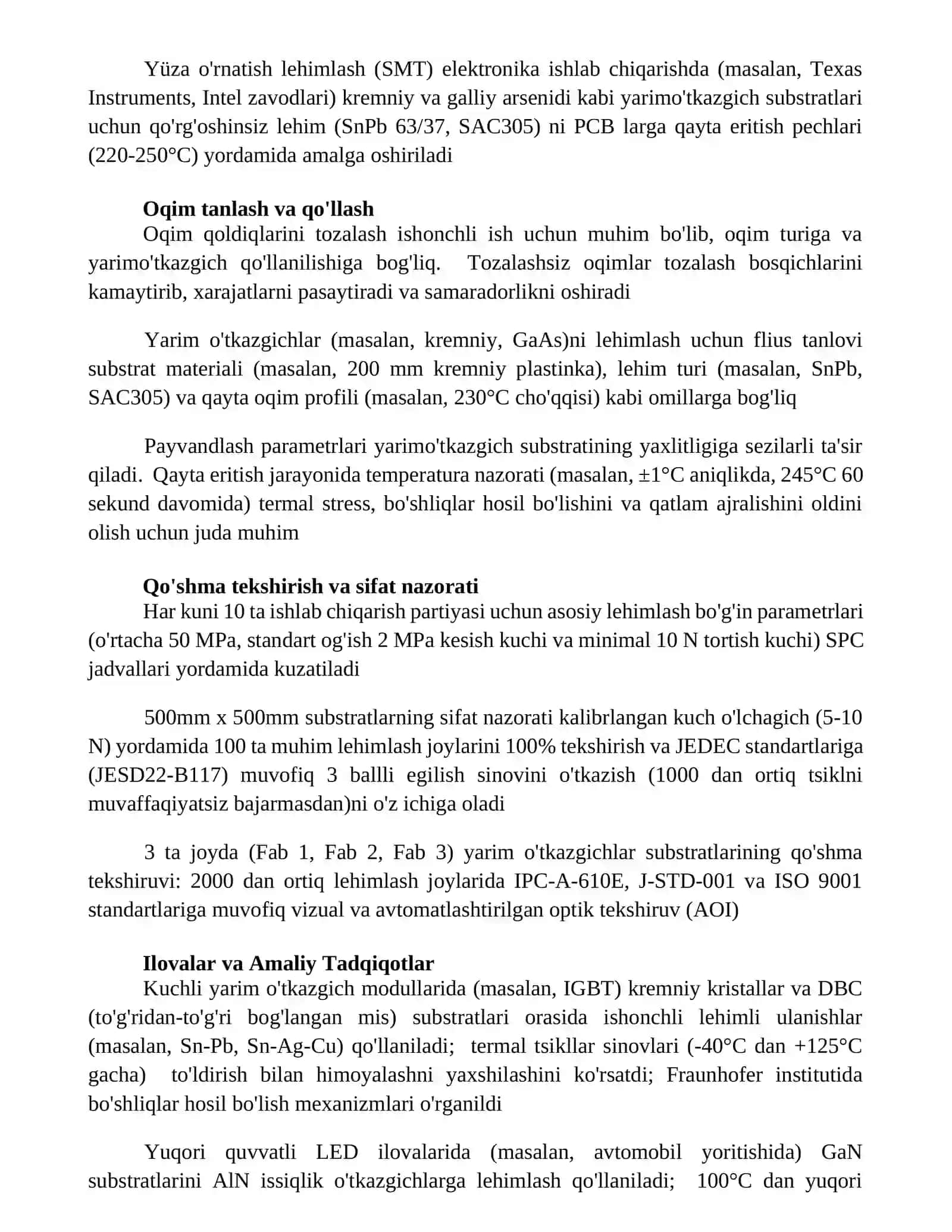 Yarim oʻtkazgichli tagliklarni legrlash Rustamovic 3