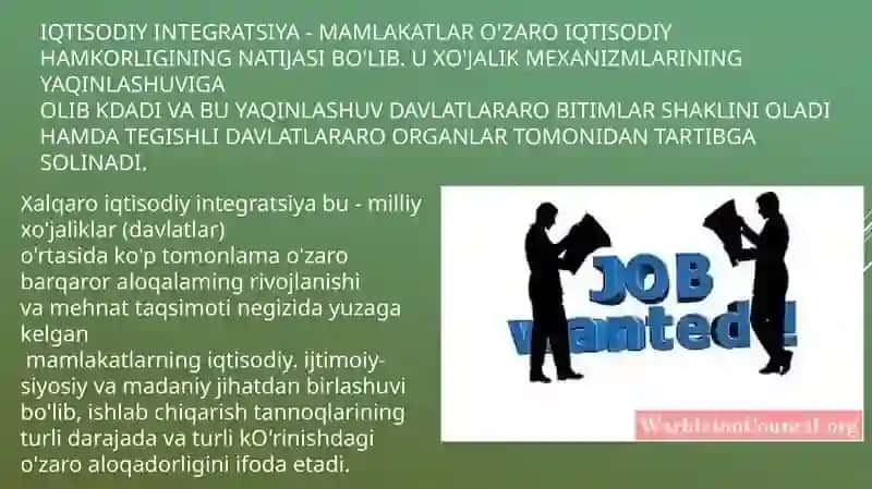 Davlatlararo iqtisodiy integratsiyaning rivojlanishidagi shar-sharoitlar 3