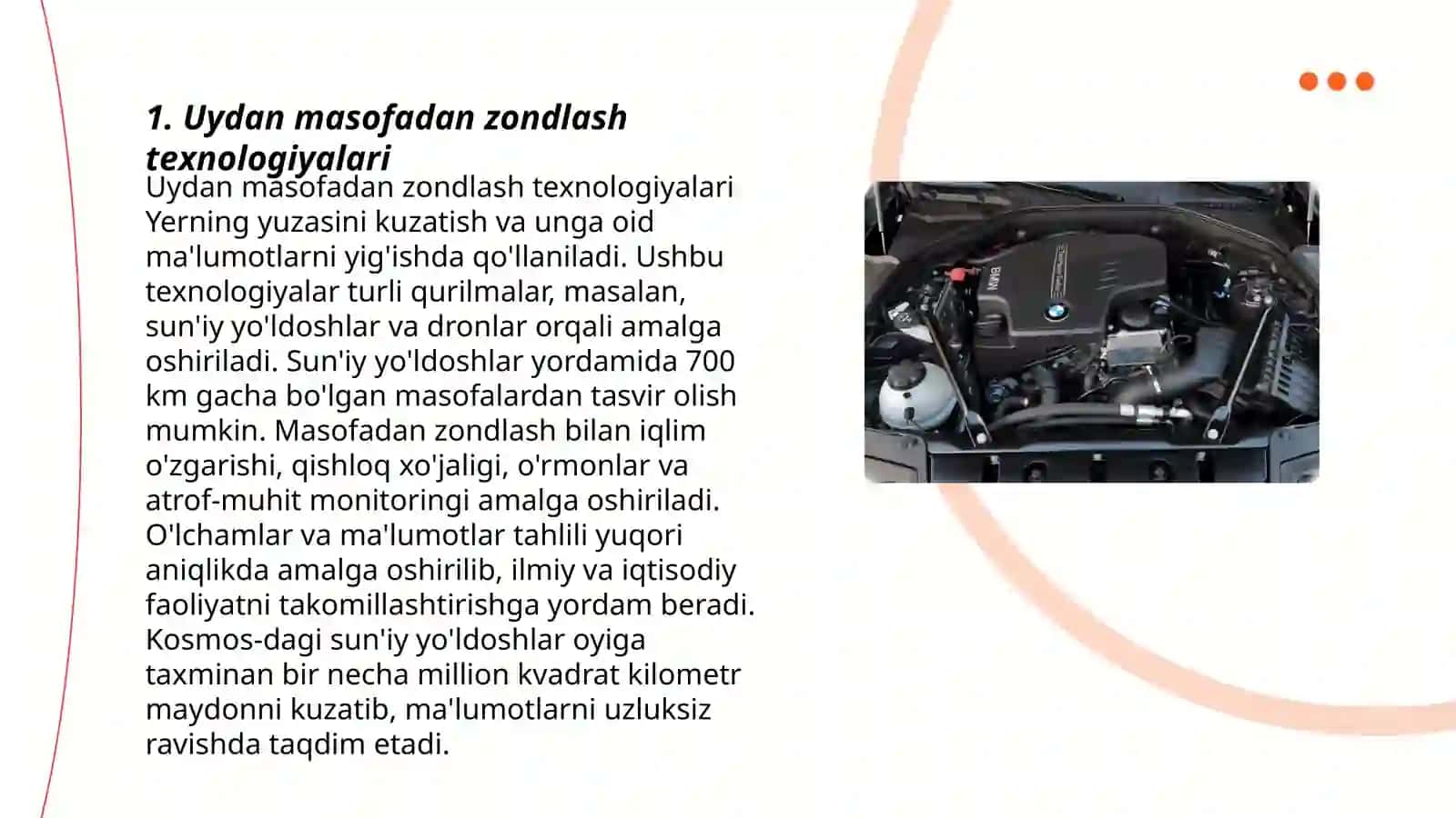 Avtomobil yoʻllarini qidiruvida masofadan zondlash 3