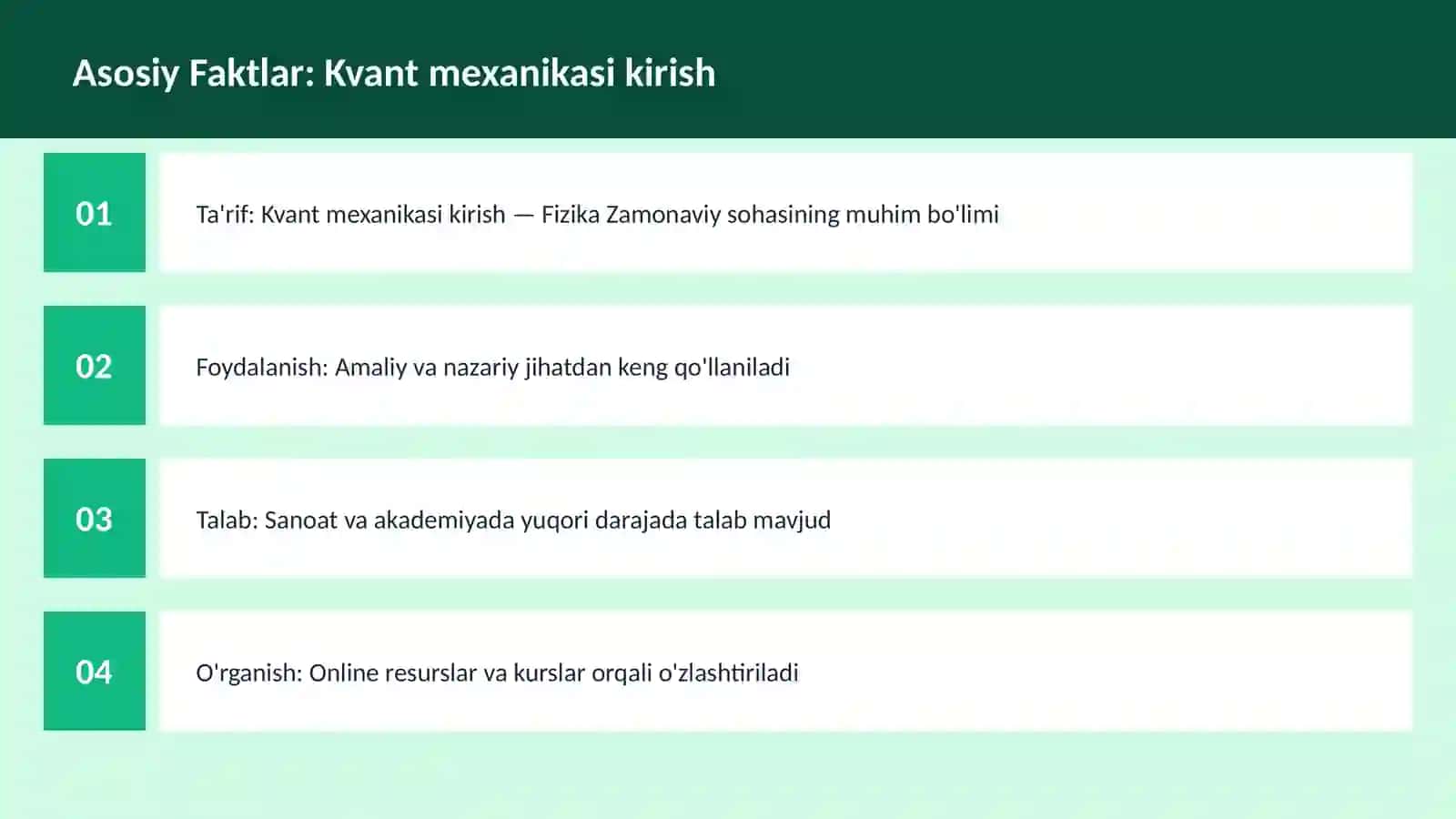Kvant mexanikasi kirish 3