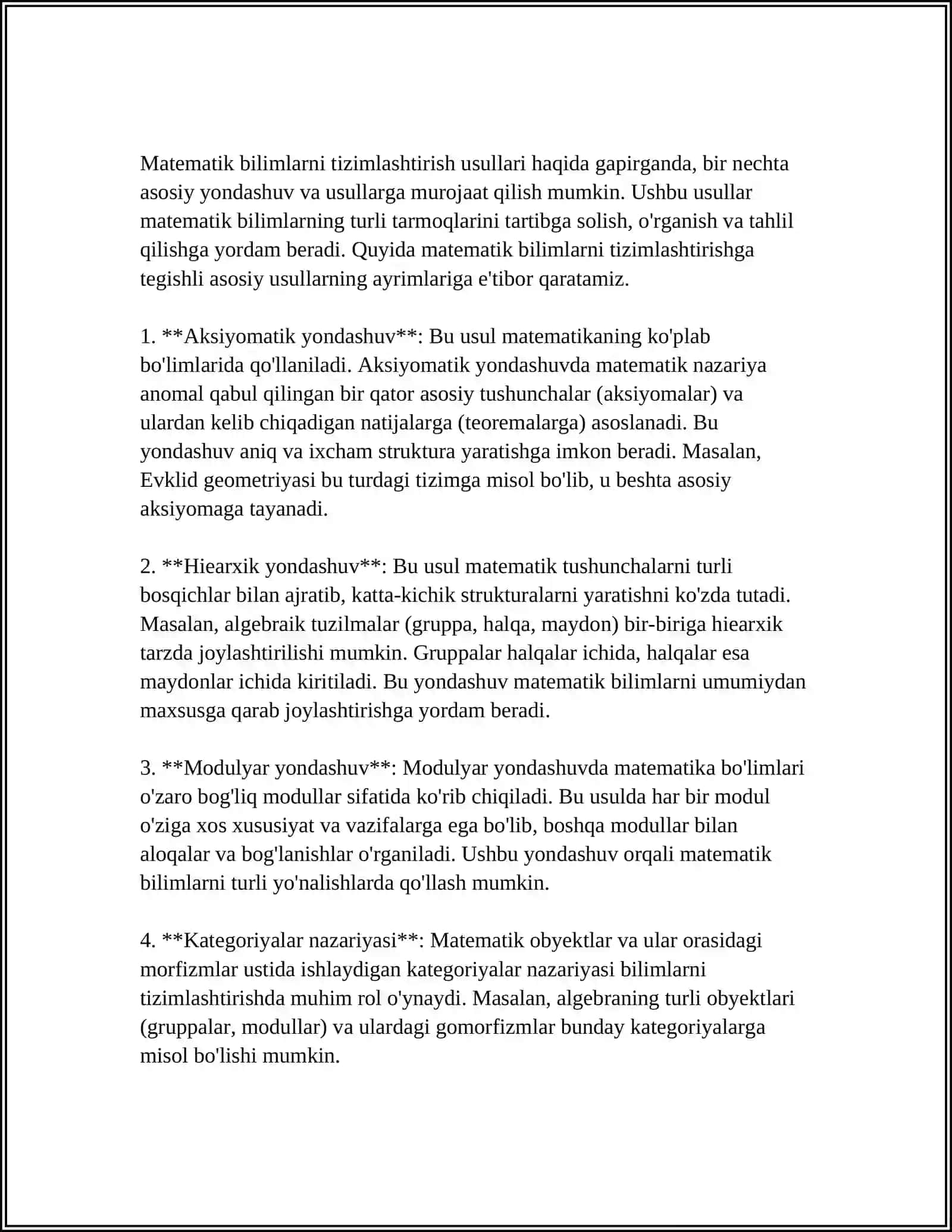 1 SINF ÕQUVCHILARINI MATEMATIKA KURSINI O'RGATISHGA TAYYORLASH YÕLLARI 3