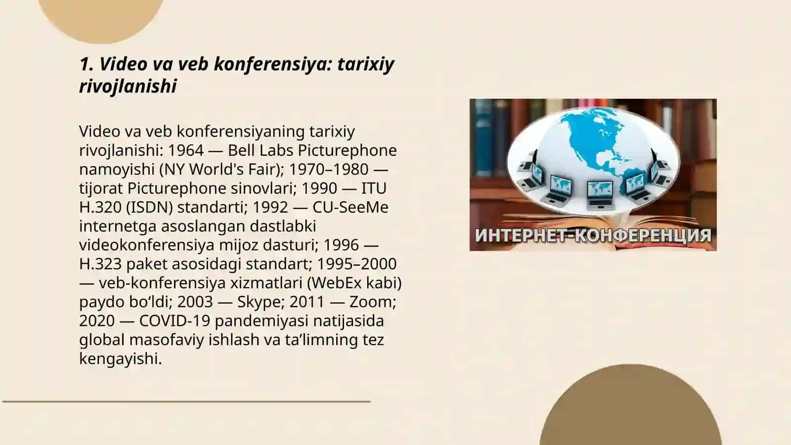 Video va veb konferensiya 3