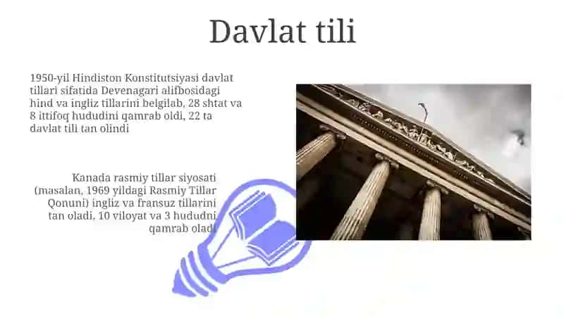 Davlat tili haqidagi qonunning mazmun- mohiyati 3