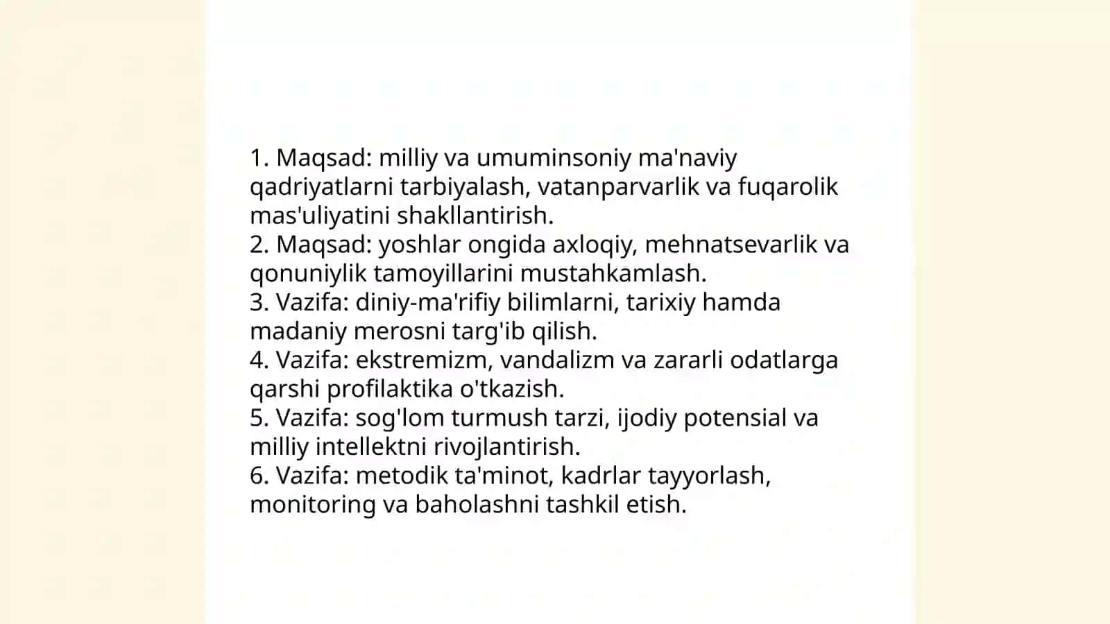 Ma'naviy maʼrifiy va tarbiyaviy ishlar tizimi 3