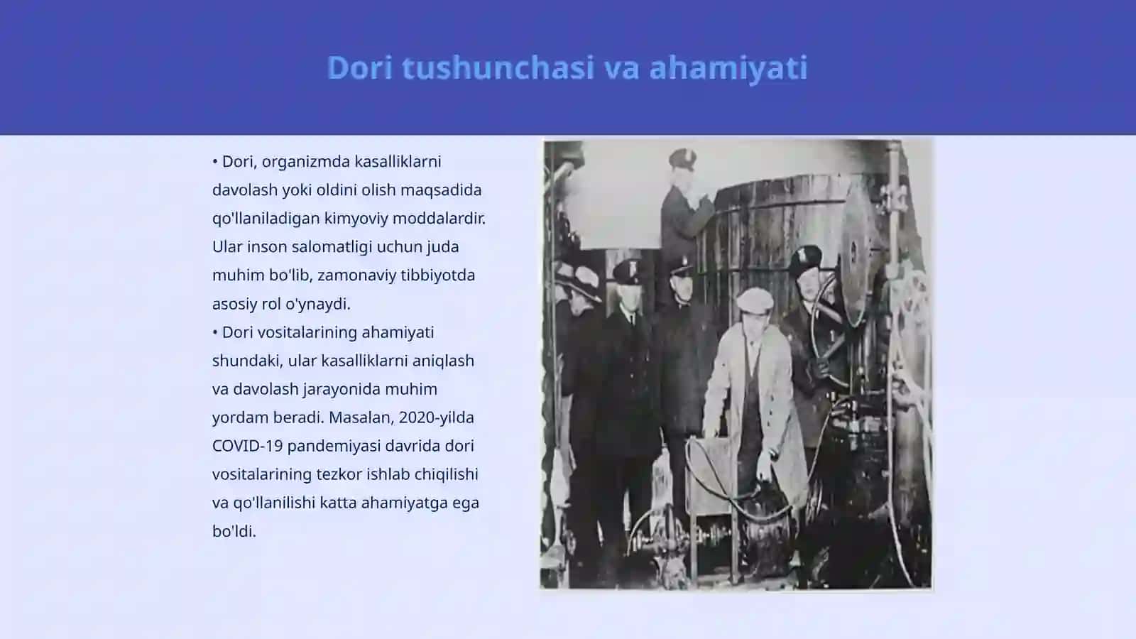 Dori turlari va tasnifi 3