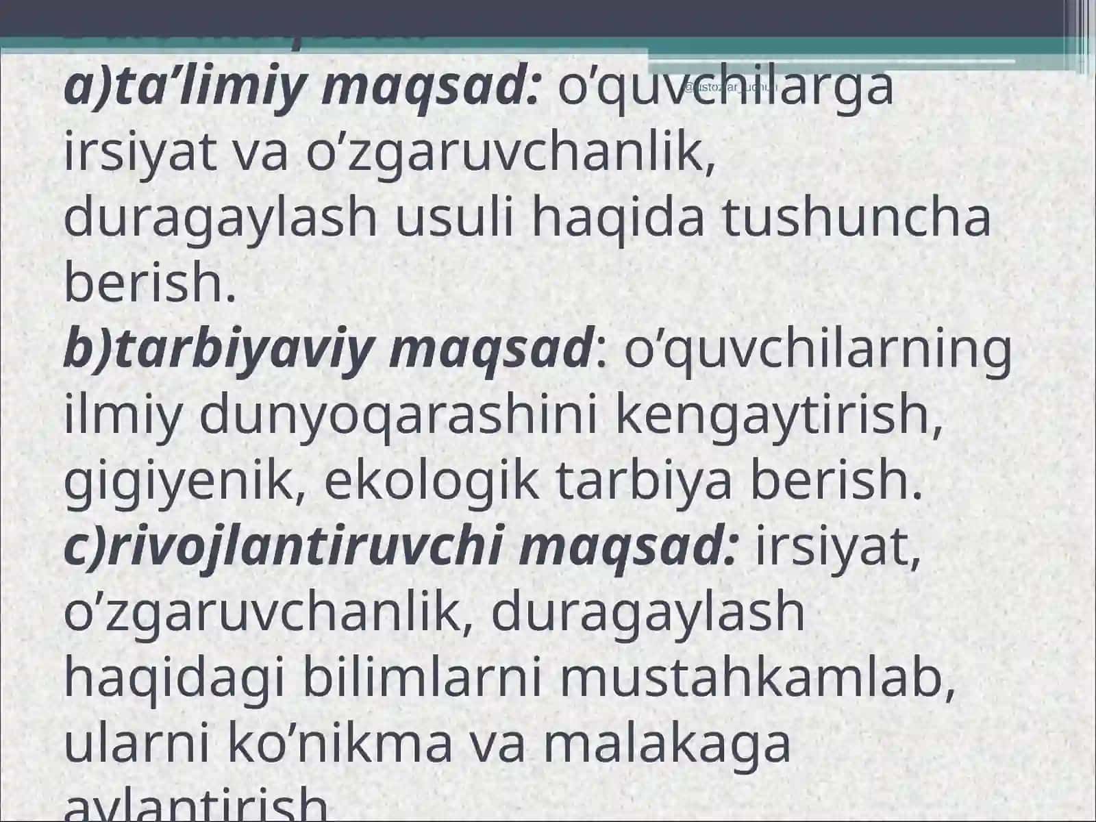 BiologiyaSitologiya va genetika asoslari 3