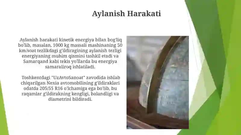 G'ildirak Aylanishi 3