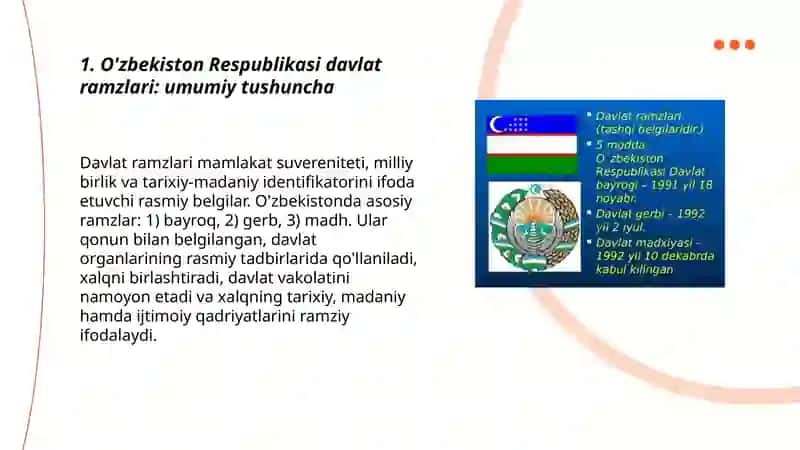 O'zbekiston Respublikasi davlat ramzlari 3