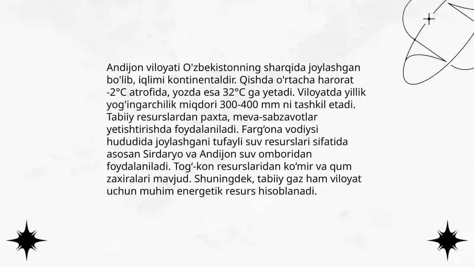 Andijon, Buxoro va Jizzax viloyatlari 3