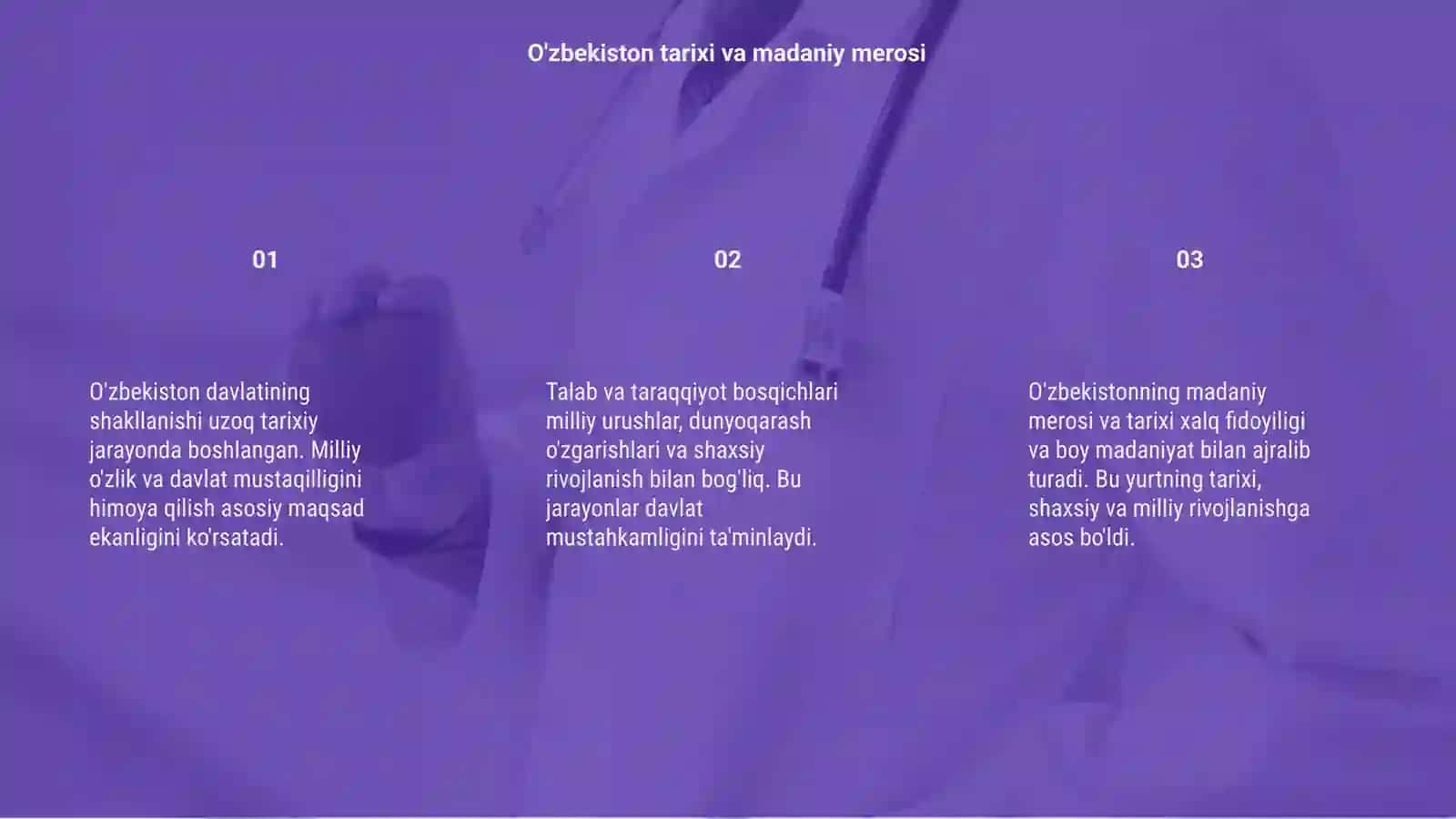 O'zbekiston davlatining shakllanishi va talab taraqqiyot bosqichlari 3
